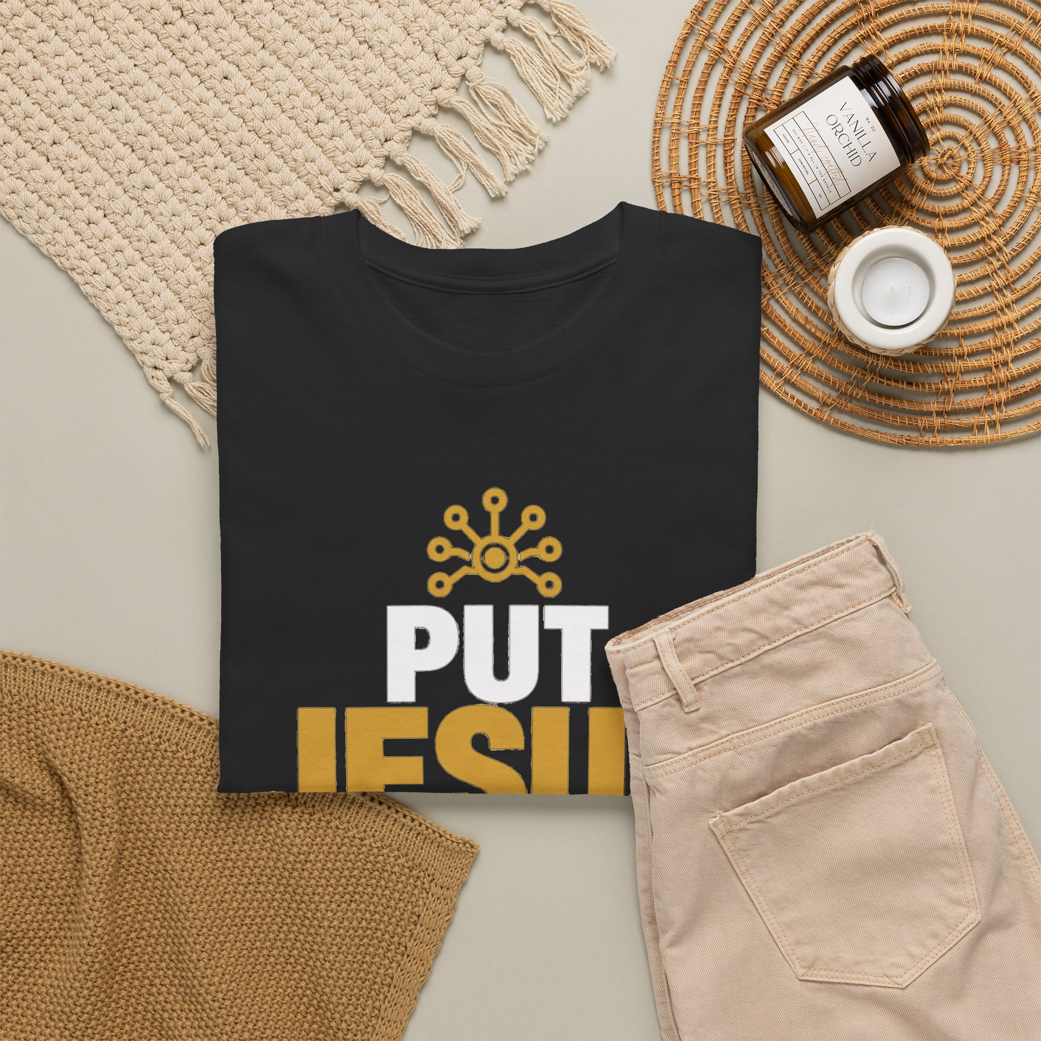 Put Jesus Back in the Algorithm Christian T-Shirt | Keep It Jesus - Image 4