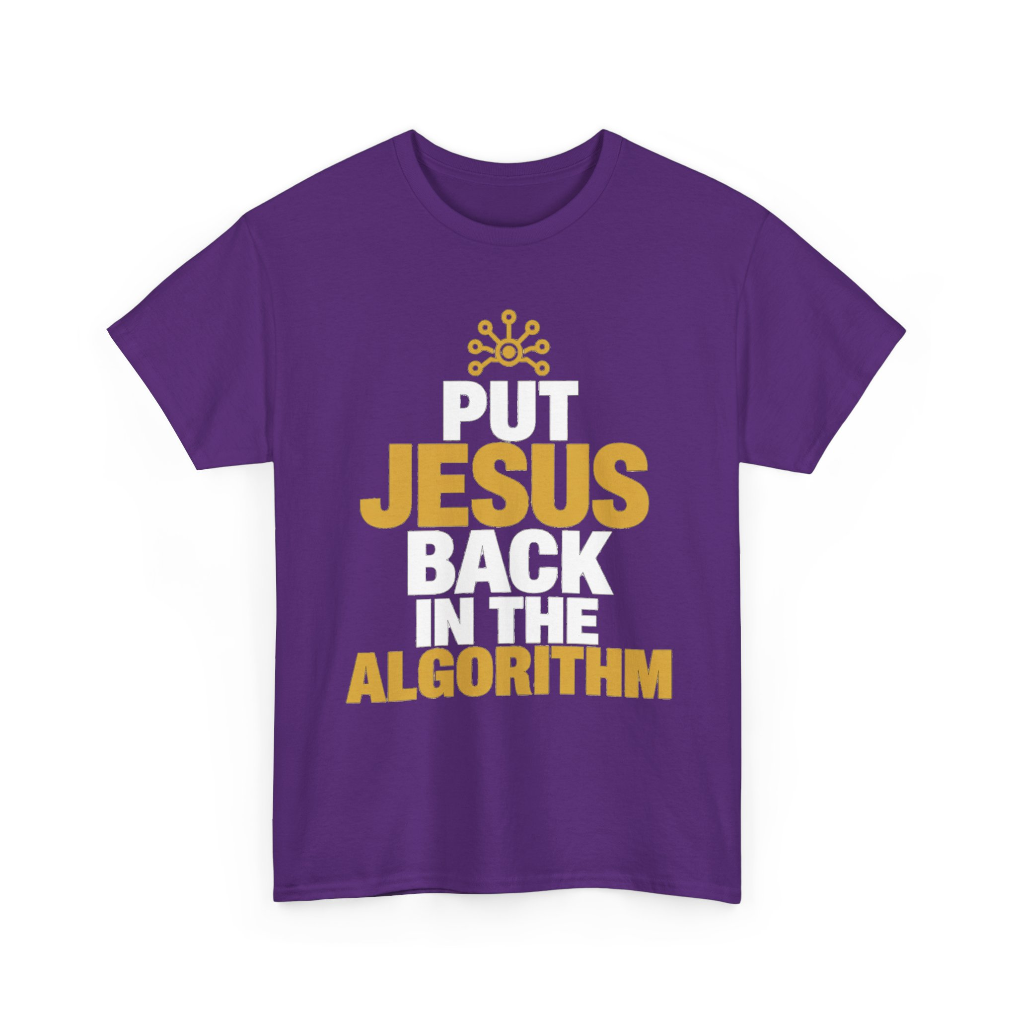 Put Jesus Back in the Algorithm Christian T-Shirt | Keep It Jesus - Image 41
