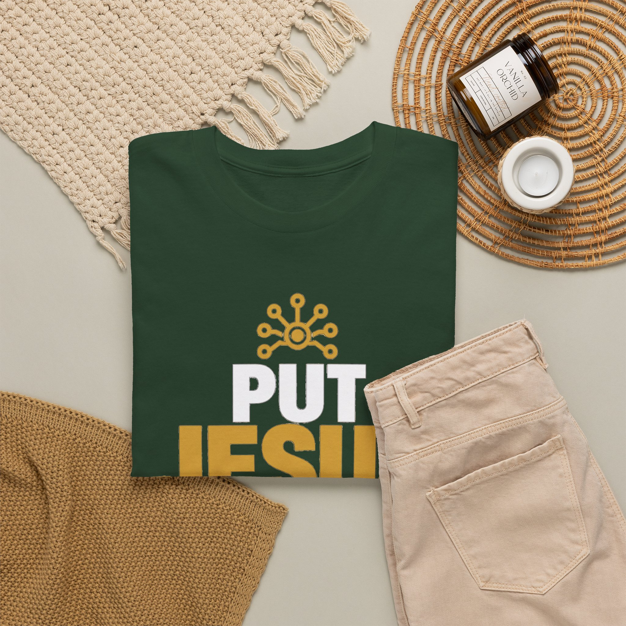Put Jesus Back in the Algorithm Christian T-Shirt | Keep It Jesus - Image 16