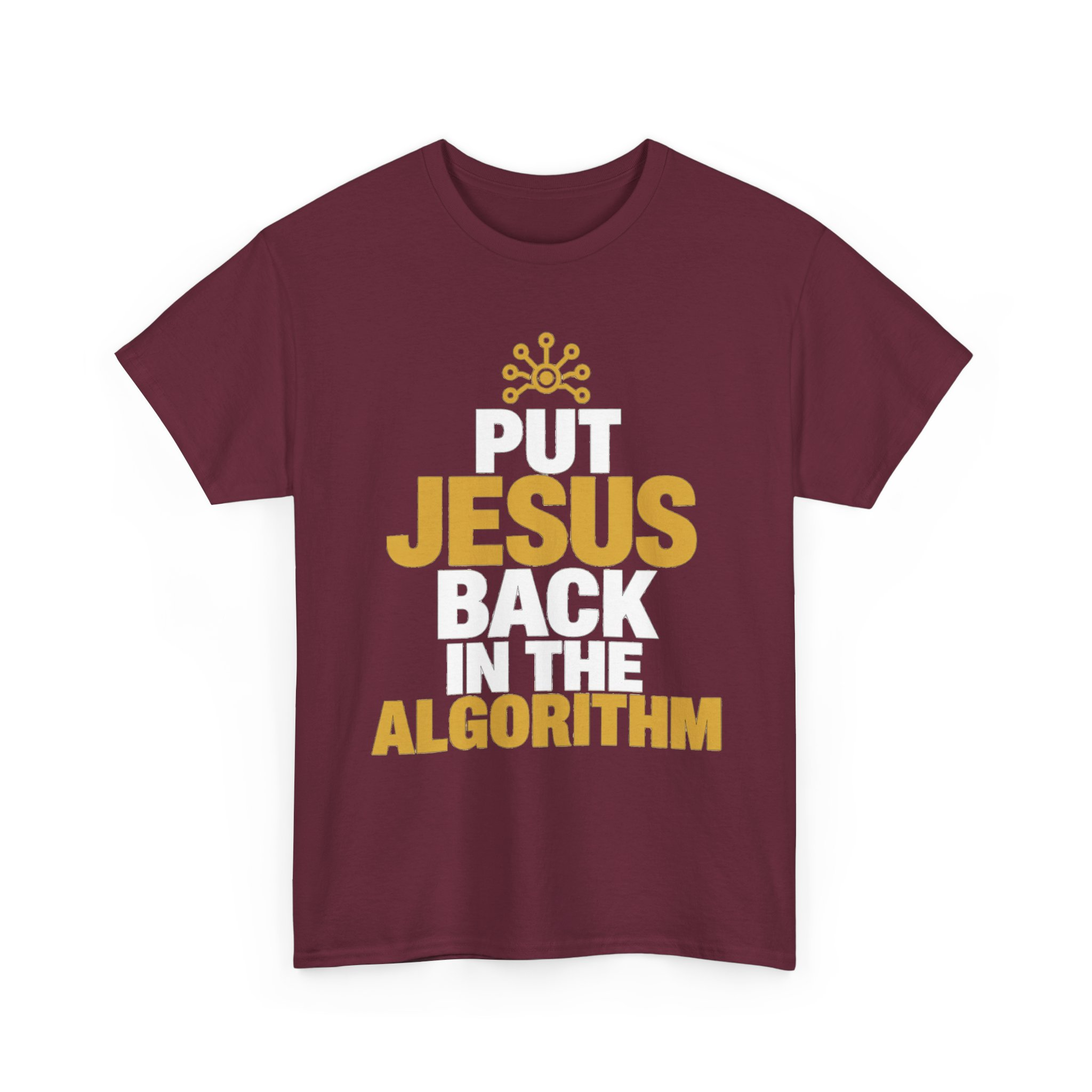 Put Jesus Back in the Algorithm Christian T-Shirt | Keep It Jesus - Image 5