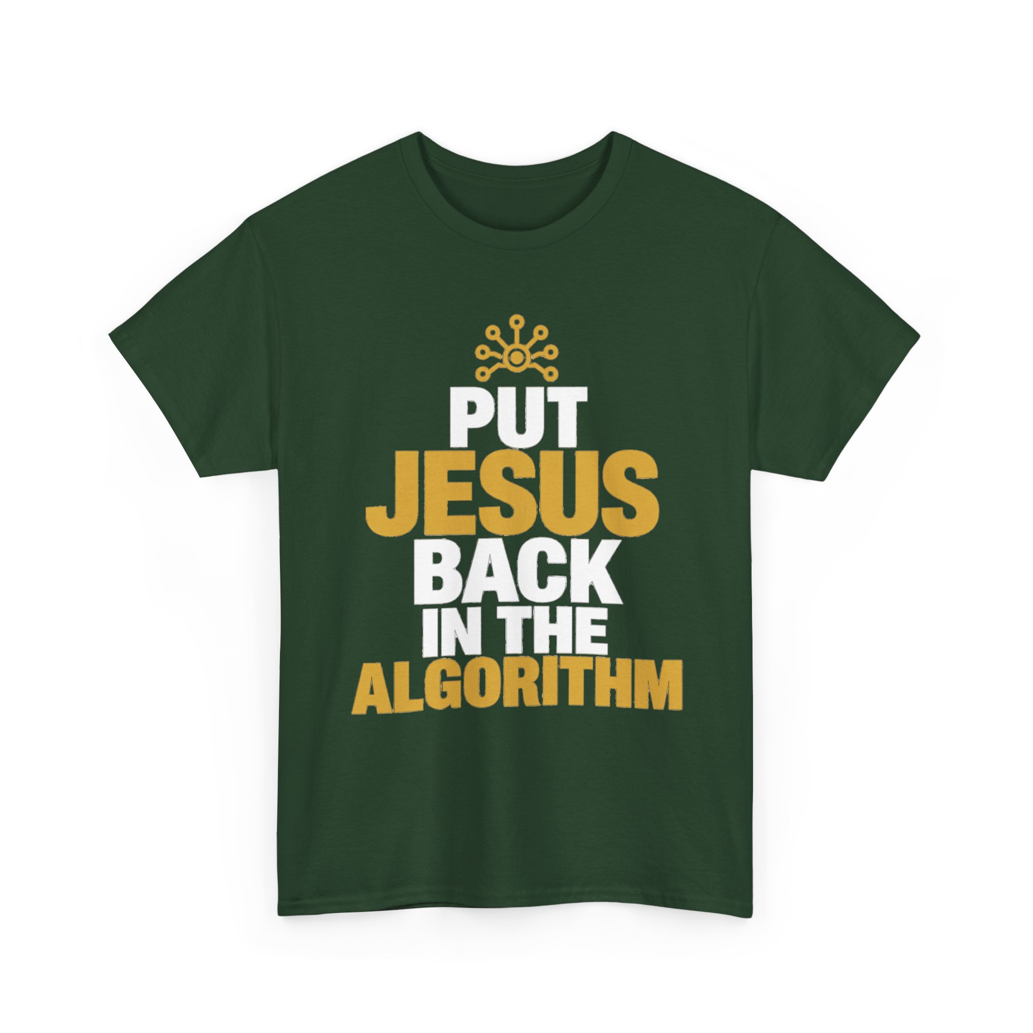 Put Jesus Back in the Algorithm Christian T-Shirt | Keep It Jesus - Image 13
