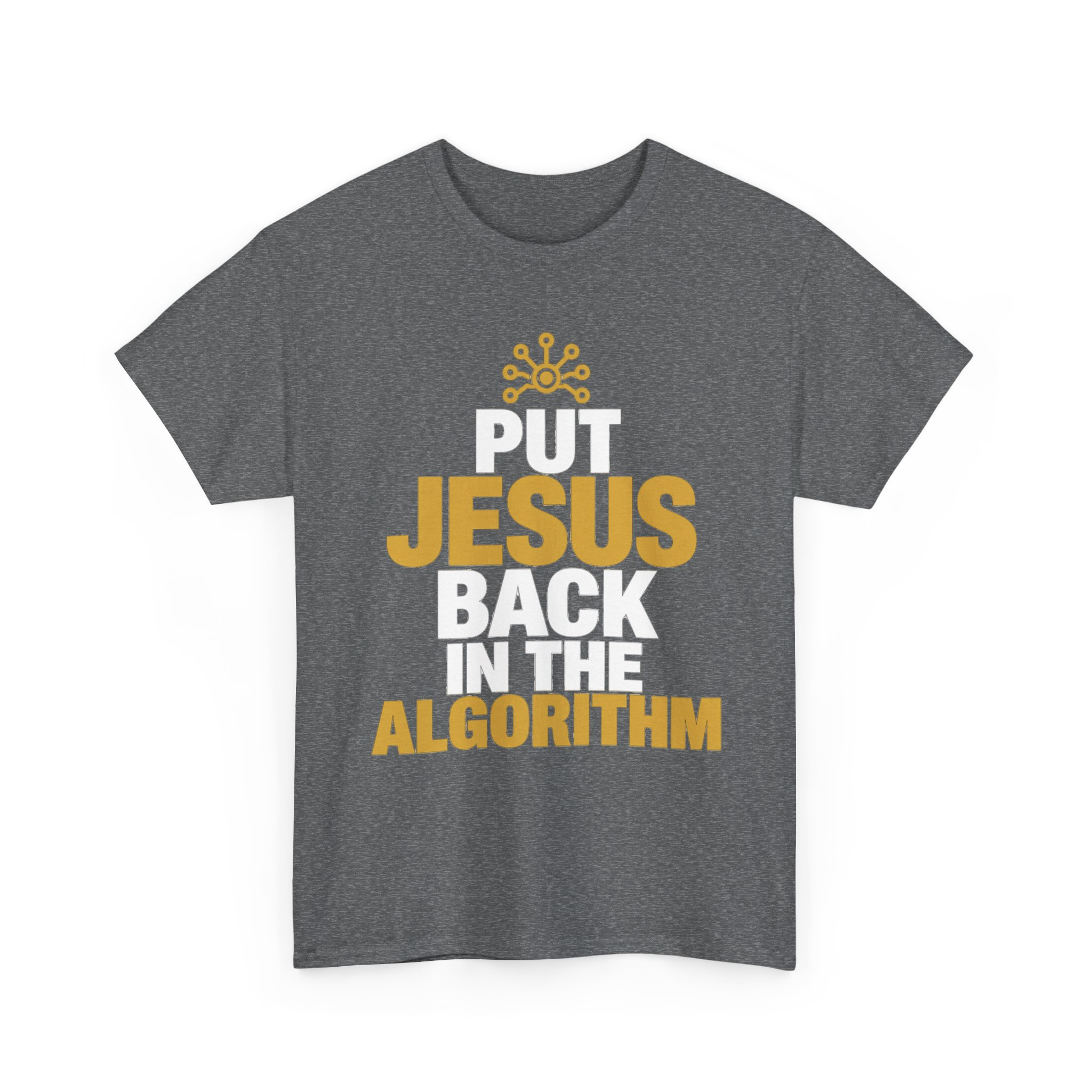 Put Jesus Back in the Algorithm Christian T-Shirt | Keep It Jesus - Image 17