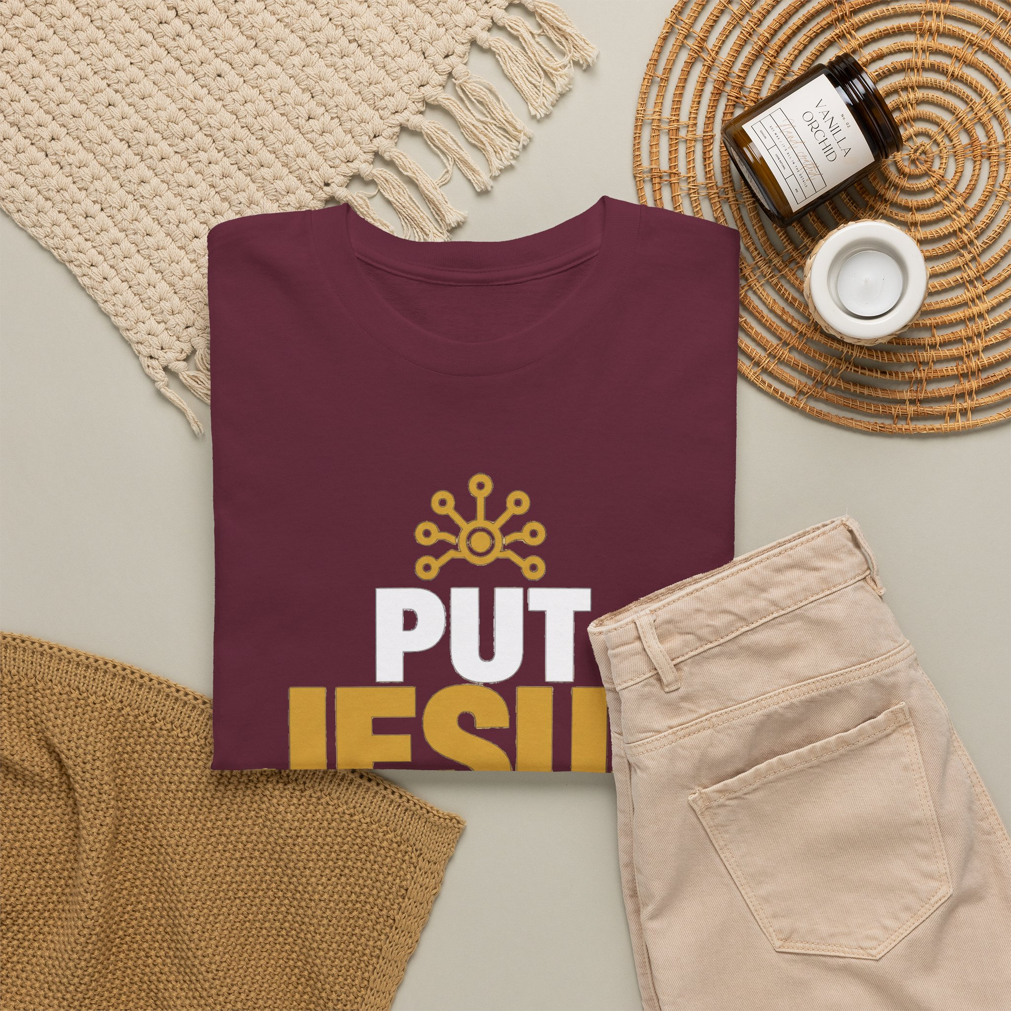 Put Jesus Back in the Algorithm Christian T-Shirt | Keep It Jesus - Image 8