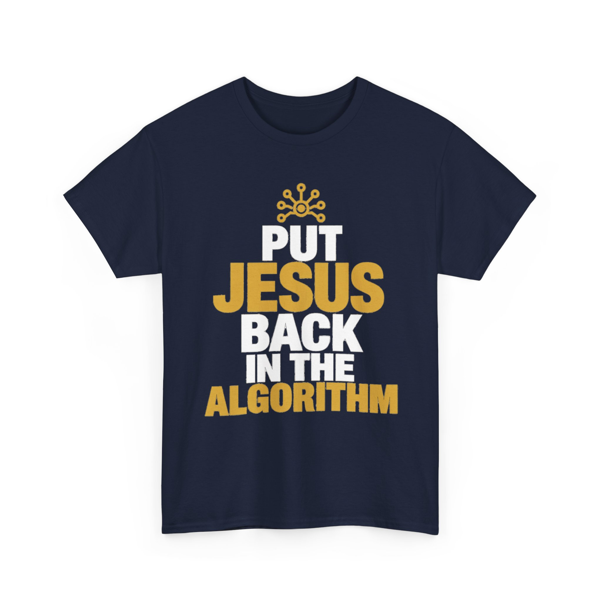 Put Jesus Back in the Algorithm Christian T-Shirt | Keep It Jesus - Image 33
