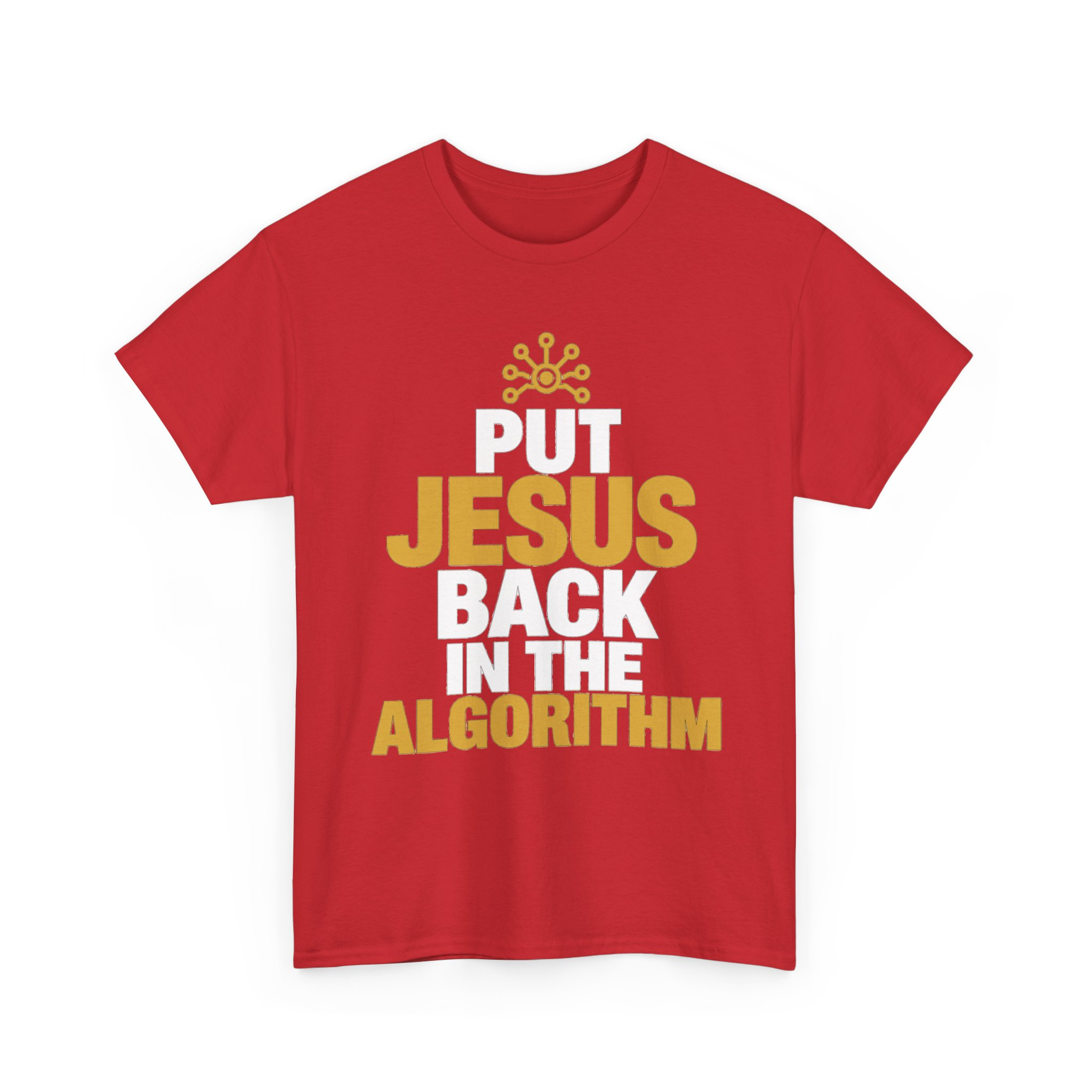 Put Jesus Back in the Algorithm Christian T-Shirt | Keep It Jesus - Image 45
